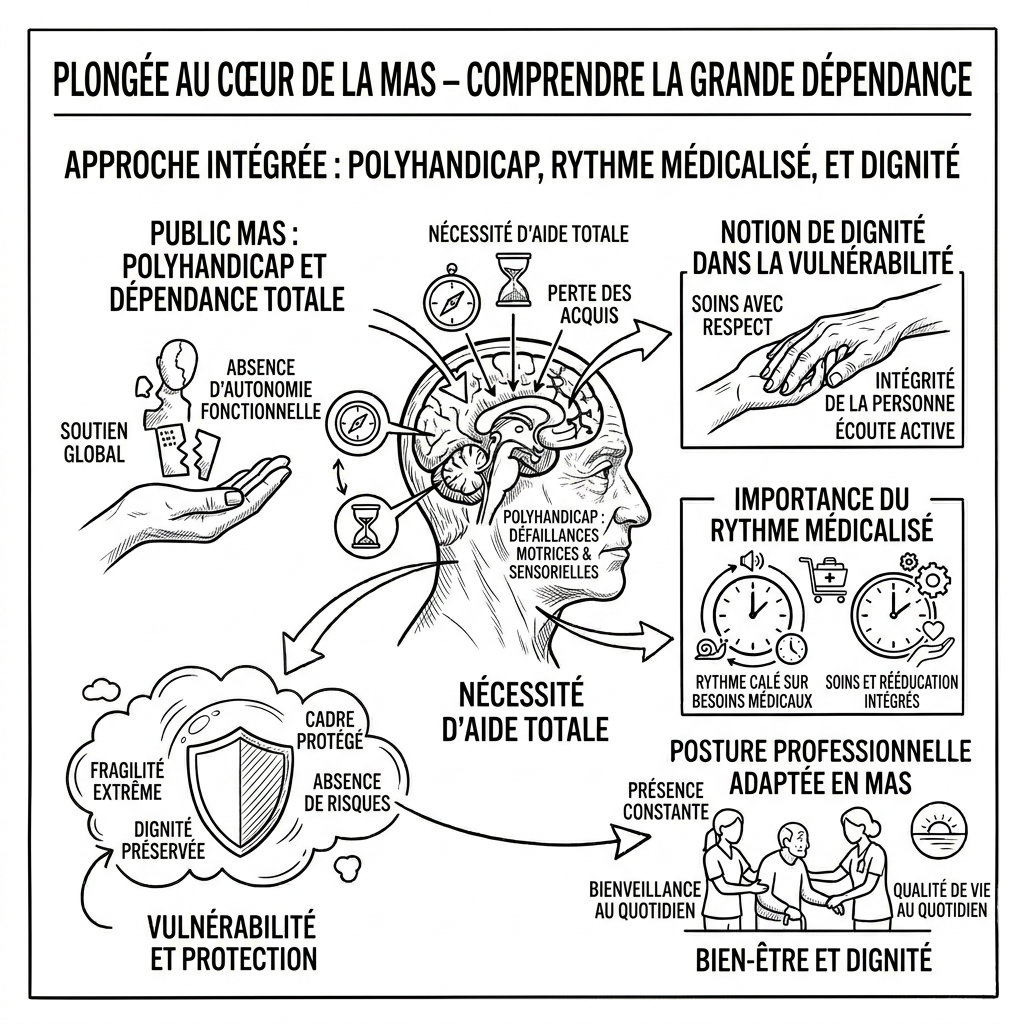 Module 1 : Plongée au cœur de la MAS – Comprendre la grande dépendance
